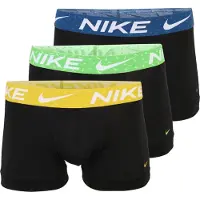 Nike Underwear Bokserishortsit sininen / keltainen / vaaleanvihreä / musta
