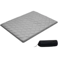 Vevor japanilainen tatamimatto, queen-kokoinen kokoontaitettava japanilainen tatamipatja, futon-patja säilytyspussilla ja kiinnittimellä, 9-kerroksinen lattiamatto nukkumiseen, asuntolaan, meditaatioo