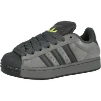 Adidas Originals Tennarit 'SUPERSTAR ST' tummanharmaa / omena / musta
