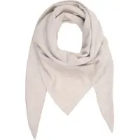 Lala Berlin Huivi - 162x85 - Kolmio Solid M - Alabastro - - OneSize - Huivit
