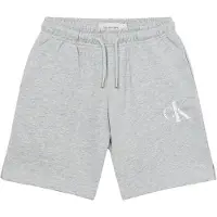 Calvin Klein Jeans Housut meleerattu harmaa / valkoinen