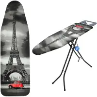 Kadax Joustava silityslaudan päällinen 148x52cm Eiffel-torni