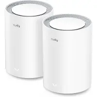 Cudy WiFi 7 Mesh Järjestelmä M3600 2-pack, Dual-Band, Gigabit, BE3600