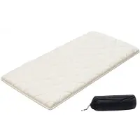 Vevor japanilainen tatamimatto, kaksoiskokoinen kokoontaitettava japanilainen tatamipatja, futon-patja säilytyspussilla ja kiinnittimellä, 9-kerroksinen lattiamatto nukkumiseen, asuntolaan, meditaatio