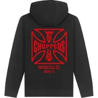 WCC ATX Cross Vetoketjuhuppari Musta/Punainen Miehet, size S