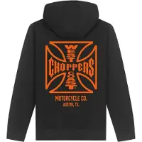 WCC ATX Cross Vetoketjuhuppari Musta/Oranssi Miehet, size 3XL