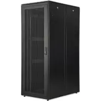 Digitus DN-31304-B, Itseseisova teline, 42U, 1200 kg, Näppäinlukko, Säädettävät jalat, Tehostunut kaapelinhallinta