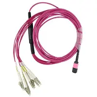 BlueOptics K2Q47A-BO, 15 m, OM4, MPO, 4x LC