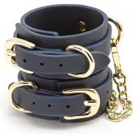 Sans marque Bondage Couture Hand Cuff Blue