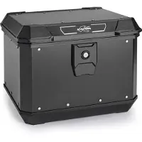 Kappa kmx500b k’metrobox monolock takalaukku 50l, musta-alumiini