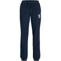 Jack & jones Junior Housut 'JPSTElogo' yönsininen / tummanoranssi / offwhite