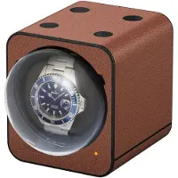 Boxy Fancy Brick leather look brown kellowinder