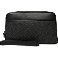 Tommy Hilfiger Th Flag Monogram Pouch - Black - ONE SIZE