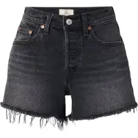 Levi's Farkut '501 Curve Shorts' musta denim