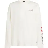 O'Neill Essentials 90'S Logo Pitkähihainen T-paita snow white Koko L