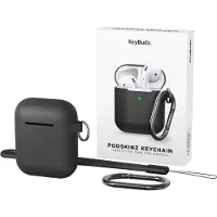 KEYBUDZ PodSkinz Keychain Series - Protective silicon cover for your Airpods