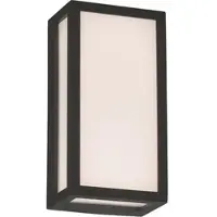 ACB Liam-seinävalaisin antrasiitti LED 10W 3000K 550lm CRI90 IP65 Integroitu LED