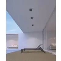 ACB Hamal-kattovalaisin teksturoidtu antrasiitti LED COB 10W 3000K 860lm CRI80 IP65