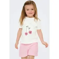 Kids Only Kmgcandy Life S/S Printed Tee Jrs Noos - White - 128