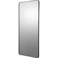 Vevor -seinälle kiinnitettävä meikkipeili, 0,15" paksu, 30" x 55" peili alumiiniseoskehyksellä ja räjähdyssuojatulla kalvolla, naarmuuntumaton peili Z-muotoisella kiinnikkeellä, sopii kylpyhuoneeseen/m