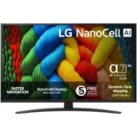 LG 43" 4K NanoCell TV 2025 43NANO81A