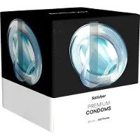 Satisfyer Kondomit 100 kpl - Kirkas - L