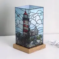 WAGNER LIFE Pöytävalaisin Art Light Leuchtturm, Monivärinen, Olohuone/ruokailutila, Synteettinen materiaali