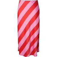 Y.A.S Yaspella Hw Midi Skirt S. Noos - Red - S