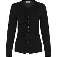 Karen by Simonsen Kbelizabeth Ls Tee - Black - XS