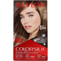 Revlon Pysyvä värjäys - - N51 Vaalea ruskea - 59,1 ml - Ilman ammoniakkia - Ilman parabeneja