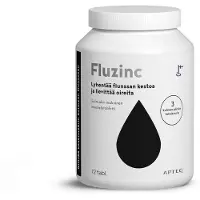 Apteq Fluzinc salmiakki 72 tabl