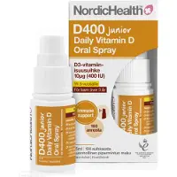 Nordic Health Sprays Nordic Health Dlux Junior 15 ml D3-vitamiini suusuihke