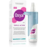 Bausch & Lomb Oxyal Triple Action - Silmätipat 10 ml