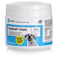 AIKA Cartivet +msm -jauhe, 300 g