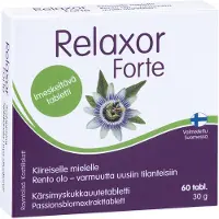 Kärkkäinen Relaxor Forte 60 kpl kärsimyskukkauutetabletti