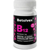 Betolvex 1 mg B12-vitamiini 100 tablettia