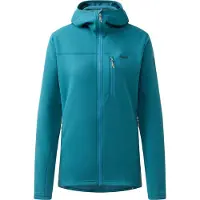 Haglöfs Women's Rosson Mid Hood Mountain Teal Välikerrastopit L