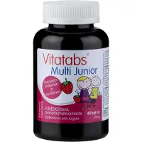 Raw Organic Hankintatukku Vitatabs Gummies Multi Junior, 60kpl