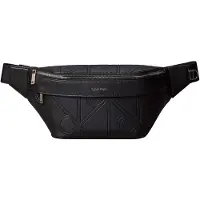 Calvin Klein Vyölaukku 'Embossed Emblem Logo' musta
