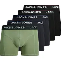 Jack & Jones Bokserishortsit laivastonsininen / pastellinvihreä / musta