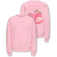 ONLY Kogphilea Life L/S Loose Ub Vd Swt Noos - Pink - 146-152