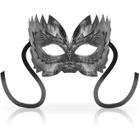 Ohmama Masks Venetian Eyemask Silver