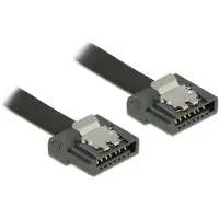 DeLOCK – SATA 6 Gb/s Cable 30 cm black FLEXI (83840)