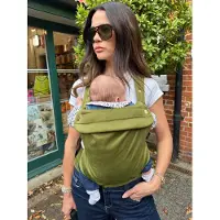 BIZZIGROWN Nomad Velvet Kantoreppu, Cedar Green