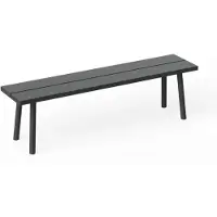 Fatboy Fred's bench ulkopenkki anthracite