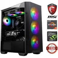 Mdata Gaming Tietokone Ryzen 5 7600 32GB 1TB SSD NVME RTX 4060 Ti Ilman käyttöjärjestelmää