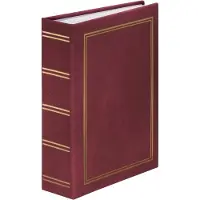 Hama London valokuva-albumi punainen 100 arkkia 9 x 13 kotelon sidonta (00007169)