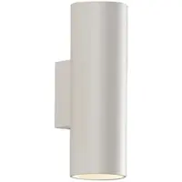 ACB Pipe-seinävalaisin valkoinen LED COB 2x6W 3000K 1430lm CRI90