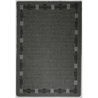 Narma “River” olohuoneen matto, musta/harmaa, 160 x 230 cm – Kestävä synteettinen eleganssi