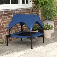 Hobby Hall Koiran peti katolla enintään 20 kg, tummansininen